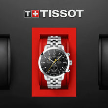 Load image into Gallery viewer, TISSOT PRC 200 CHRONOGRAPH BLACK ON BRACELET