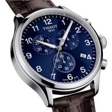 Load image into Gallery viewer, TISSOT CHRONO XL CLASSIC BLUE ON LEATHER