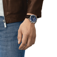 Load image into Gallery viewer, TISSOT CHRONO XL CLASSIC BLUE ON LEATHER