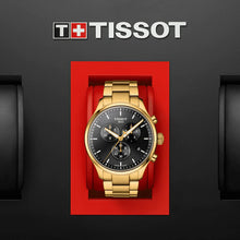 Load image into Gallery viewer, TISSOT CHRONO XL CLASSIC BLACK ON PVD BRACELET