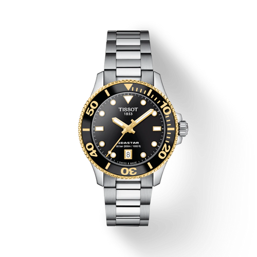 TISSOT SEASTAR 1000 36MM BLACK 2 TONES