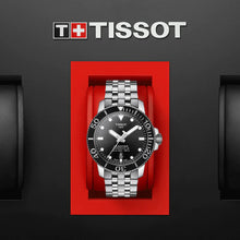 Load image into Gallery viewer, TISSOT SEASTAR 1000 POWERMATIC 80 BLACK