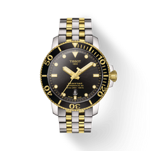 Load image into Gallery viewer, TISSOT SEASTAR 1000 POWERMATIC 80 BLACK 2 tones