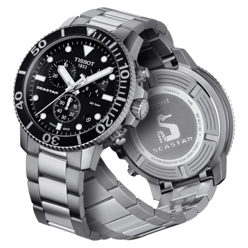 TISSOT SEASTAR 1000 CHRONOGRAPH QUARTZ BLACK