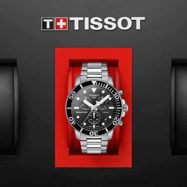 TISSOT SEASTAR 1000 CHRONOGRAPH QUARTZ BLACK