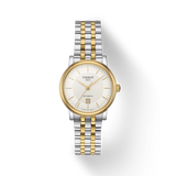 TISSOT CARSON PREMIUM LADY 2 TONES YG BRACELET