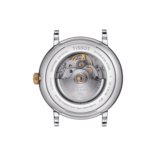 TISSOT CARSON PREMIUM POWERMATIC 80 2 TONE YG BRACELET