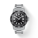 TISSOT SUPERSPORT GENT BLACK ON BRACELET