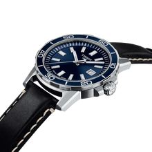 Load image into Gallery viewer, TISSOT SUPERSPORT GENT BLUE ON LEATHER