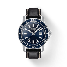 Load image into Gallery viewer, TISSOT SUPERSPORT GENT BLUE ON LEATHER