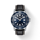 TISSOT SUPERSPORT GENT BLUE ON LEATHER