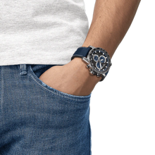Load image into Gallery viewer, TISSOT SUPERSPORT CHRONO BLACK ON TEXTILE STRAP