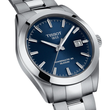 Load image into Gallery viewer, TISSOT GENTLEMAN POWERMATIC 80 SILICIUM BLUE