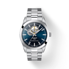 Load image into Gallery viewer, Tissot Gentleman Powermatic 80 Open Heart Blue