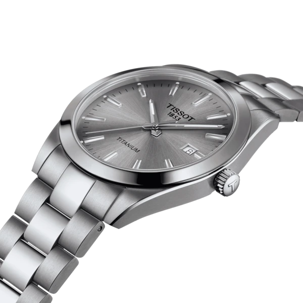 TISSOT GENTLEMAN TITANIUM GREY QUARTZ