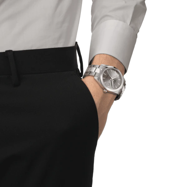 TISSOT GENTLEMAN TITANIUM GREY QUARTZ