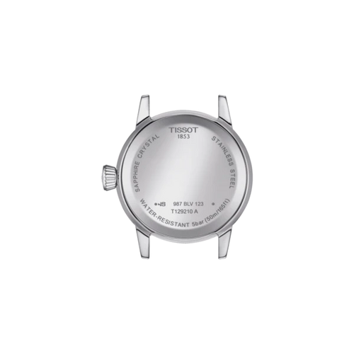 TISSOT CLASSIC DREAM WHITE DIAL LADY QUARTZ WATCH ON BRACELET