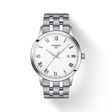 Load image into Gallery viewer, TISSOT CLASSIC DREAM WHITE DIAL QUARTZ WATCH ON BRACELET