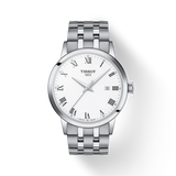 TISSOT CLASSIC DREAM WHITE DIAL QUARTZ WATCH ON BRACELET