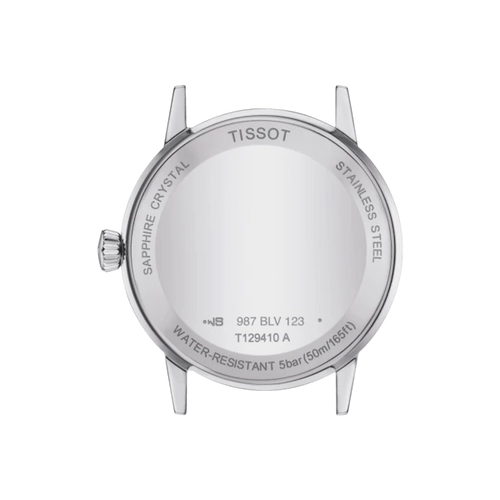 TISSOT CLASSIC DREAM BLACK DIAL QUARTZ WATCH ON BRACELET