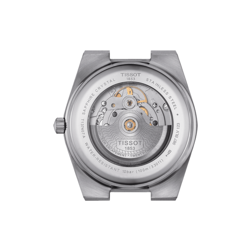 TISSOT PRX POWERMATIC 80 BLUE ON LEATHER