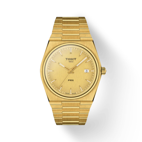 TISSOT PRX QUARTZ 40mm Gold