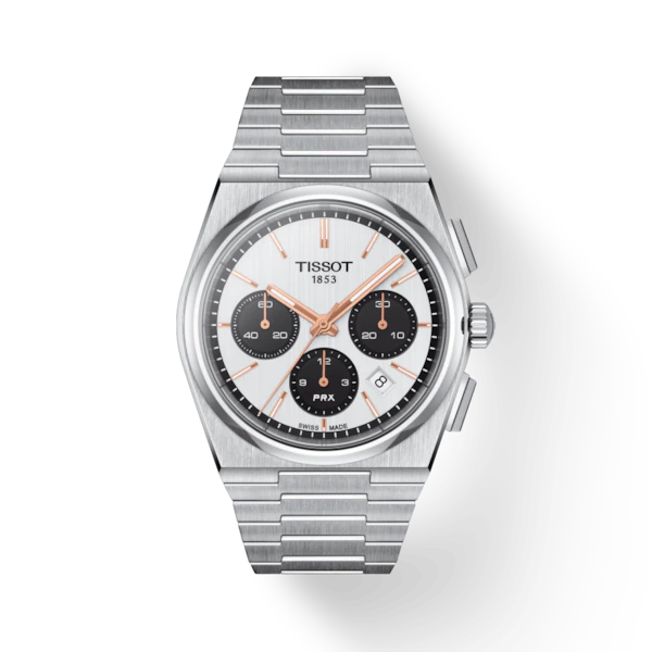 Tissot PRX Automatic Chronograph White