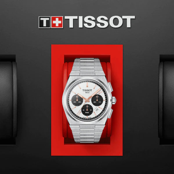 Tissot PRX Automatic Chronograph White