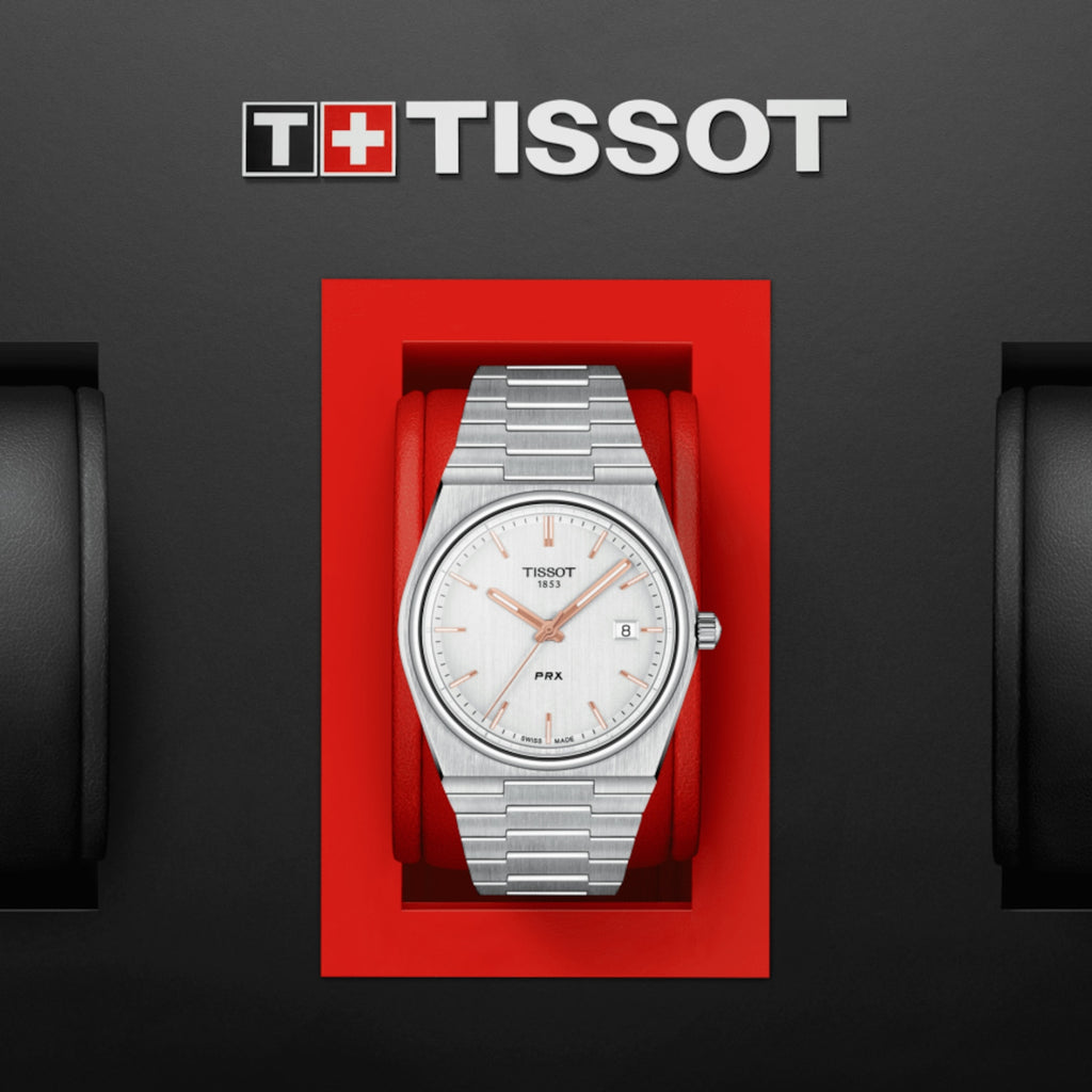 TISSOT PRX QUARTZ SILVER