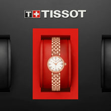 Load image into Gallery viewer, Tissot Lovely Round Rose Gold PVD