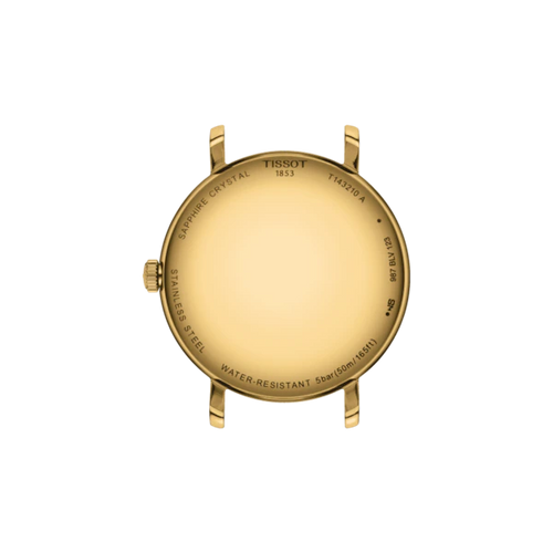 Tissot Everytime Ladies Gold Dial on Bracelet