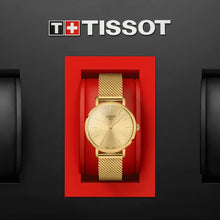 Load image into Gallery viewer, Tissot Everytime Ladies Gold Dial on Bracelet