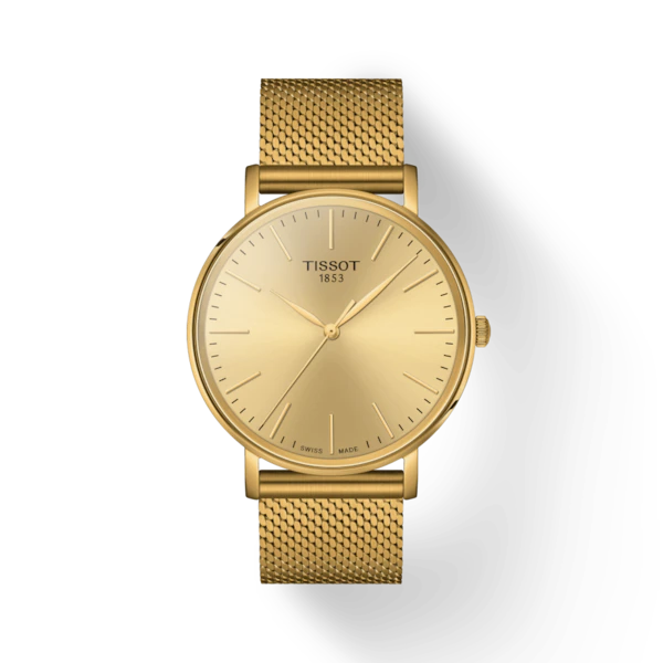 Tissot Everytime Gent Gold Dial on Bracelet