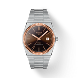 TISSOT PRX POWERMATIC 80 BLACK DIAL WITH 18K ROSE GOLD BEZEL