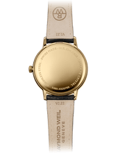 Load image into Gallery viewer, Raymond Weil Toccata Men&#39;s Classic Gold PVD Leather Quartz Watch, 39 mm