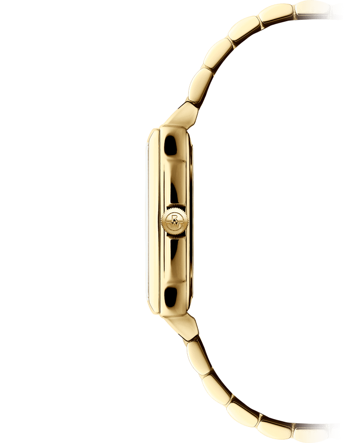Raymond Weil Toccata Gold Quartz Diamond Dial 22.6 x 28.1 mm on Bracelet