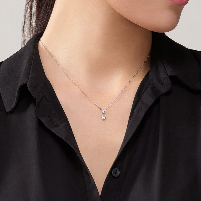 Drop diamond clearance pendant