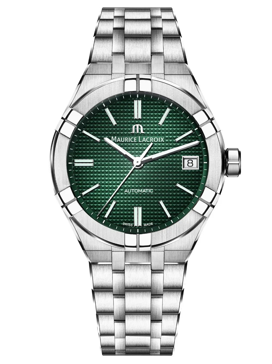 Maurice lacroix best sale aikon 39mm white