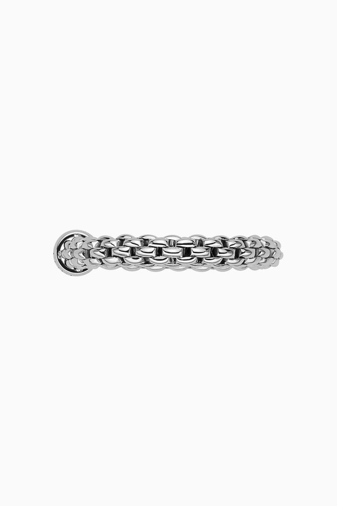 Fope Essentials Collection Flex'it Ring in 18k white gold