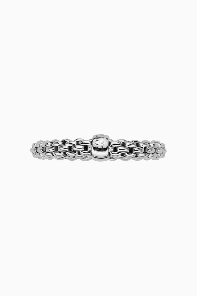 Fope Essentials Collection Flex'it Ring in 18k white gold