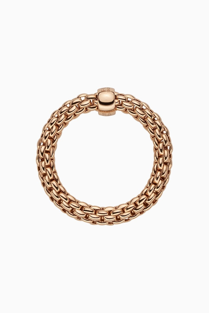 Fope Essentials Collection Flex'it Ring in 18k rose gold