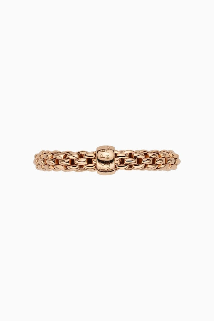 Fope Essentials Collection Flex'it Ring in 18k rose gold