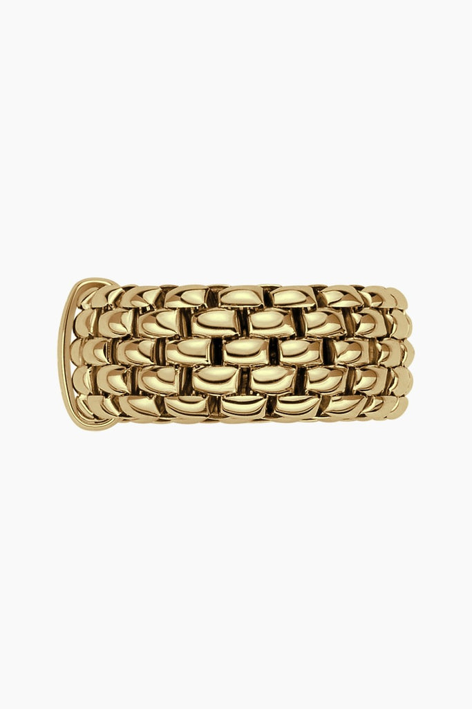 Fope Essentials Collection Flex'it Ring in 18k yellow gold