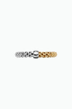 Load image into Gallery viewer, Fope Essentials Collection Flex&#39;it Ring in Bicolour 18k white &amp; yellow gold