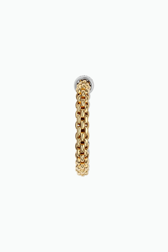 Fope Essentials Collection Flex'it Ring in Bicolour 18k white & yellow gold