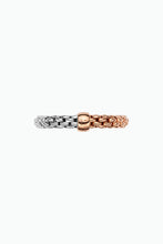 Load image into Gallery viewer, Fope Essentials Collection Flex it Ring in Bicolour 18k white &amp; rose gold