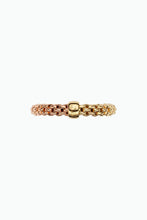 Load image into Gallery viewer, Fope Essentials Collection Flex it Ring in Bicolour 18k rose &amp; yellow gold