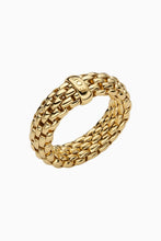 Load image into Gallery viewer, Fope Essentials Collection Flex it Ring in yellow gold in extra small size