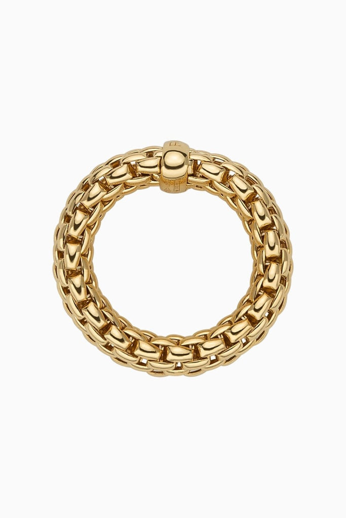 Fope Essentials Collection Flex it Ring in yellow gold