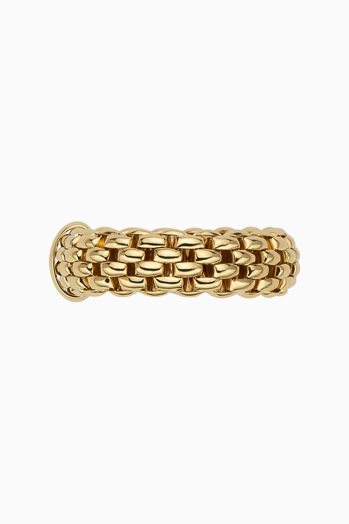 Fope Essentials Collection Flex it Ring in yellow gold in extra small size